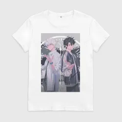 Женская футболка хлопок Гуан Лу Сяоши 