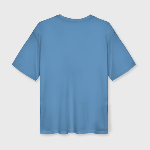 Женская футболка oversize 3D Ретро буквы русского алфавита, цвет 3D печать - фото 2