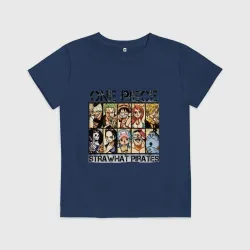Детская футболка хлопок ВанПис Брук Луффи