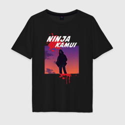 Мужская футболка хлопок Oversize Higan - Ninja Kamui