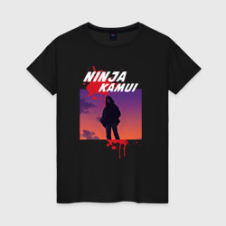 Higan - Ninja Kamui – Женская футболка хлопок с принтом купить со скидкой в -20%