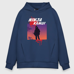 Мужское худи Oversize хлопок Higan - Ninja Kamui