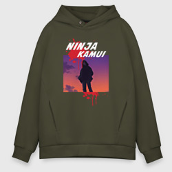 Мужское худи Oversize хлопок Higan - Ninja Kamui