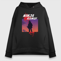 Женское худи Oversize хлопок Higan - Ninja Kamui