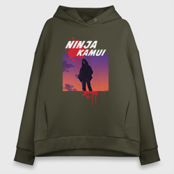 Женское худи Oversize хлопок Higan - Ninja Kamui