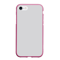 Однотонный  облачный светло-серый цвет – Чехол для iPhone 7/8 матовый с принтом купить