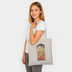 Шоппер BioNature Биржа бык и медведь - фото 2