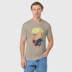 Мужская футболка хлопок Мистер Трамп - фото 2