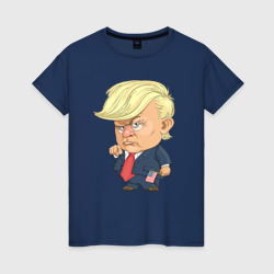 Женская футболка хлопок Мистер Трамп