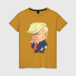 Женская футболка хлопок Мистер Трамп