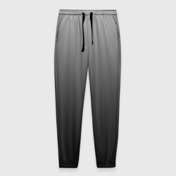 Мужские брюки 3D От серого к черному оттенки серого 