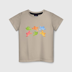 Шесть птичек – Детская футболка хлопок с принтом купить со скидкой в -20%