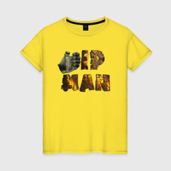 Женская футболка хлопок IP Man fist