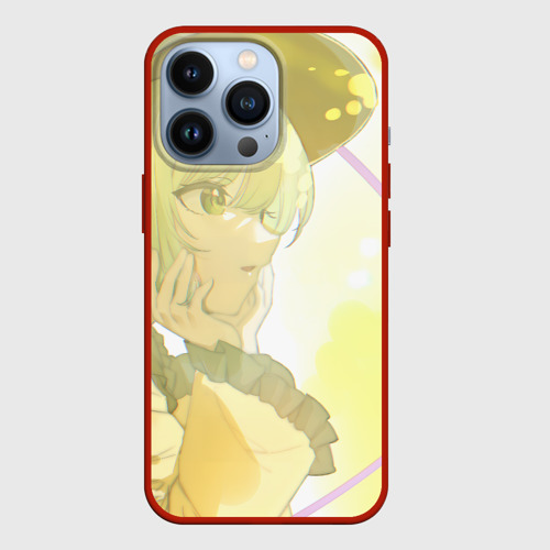 Чехол для iPhone 13 Pro Touhou Project Койши Комейдзи cute, цвет красный