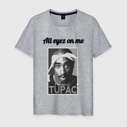 Мужская футболка хлопок 2pac Art All eayz on me