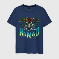 Skull bike nomad – Мужская футболка хлопок с принтом купить со скидкой в -20%