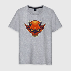 Red demon – Мужская футболка хлопок с принтом купить со скидкой в -20%