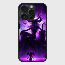 Чехол силиконовый для Apple iPhone 15 Pro матовый Бог удовольствий Слаанеш нейросеть
