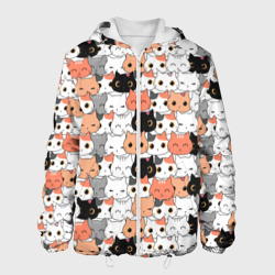 Мужская куртка 3D Cat's pattern