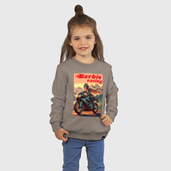 Детский свитшот хлопок Barbie racing - ai art speed - фото 2