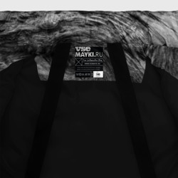 Куртка с принтом Текстура древесины для любого человека, вид спереди №5. Цвет основы: черный