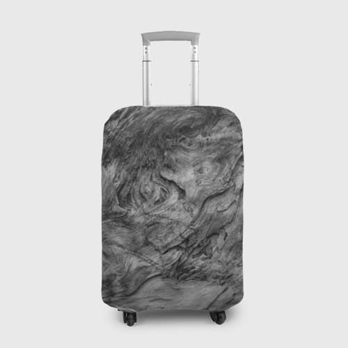 Чехол для чемодана с принтом Текстура древесины, вид спереди №1