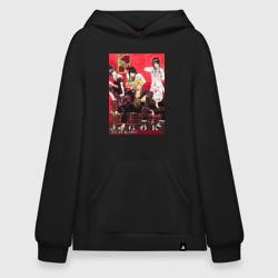 Худи SuperOversize хлопок Адский рай