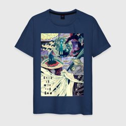 Рей Аянами коллаж – Мужская футболка хлопок с принтом купить со скидкой в -20%