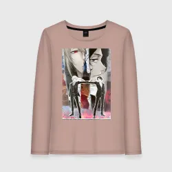 Женский лонгслив хлопок Патриотизм Мориарти