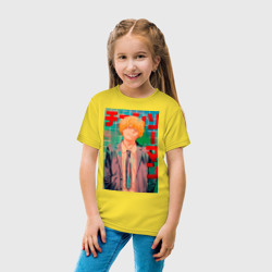 Детская футболка хлопок Человек-бензопила Дэндзи - фото 2
