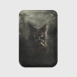 Картхолдер Magsafe магнитный Кот - Бегемот
