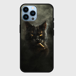Чехол для iPhone 14 Pro Max Кот - Бегемот