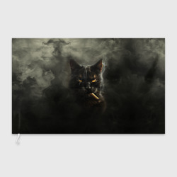 Флаг 3D Кот - Бегемот