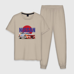 Мужская пижама хлопок Nissan Skyline GTR 32