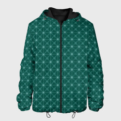 Мужская куртка 3D Тёмно-зелёный узор