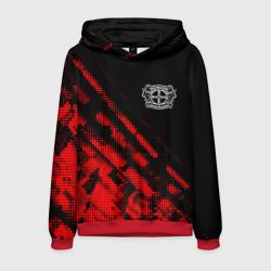 Мужская толстовка 3D Bayer 04 sport grunge