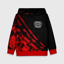 Детская толстовка 3D Bayer 04 sport grunge