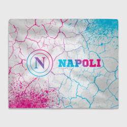 Плед 3D Napoli neon gradient style по-горизонтали