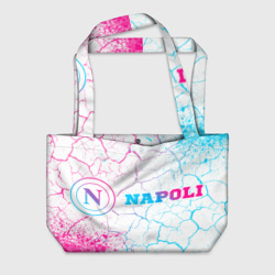 Пляжная сумка 3D Napoli neon gradient style по-горизонтали