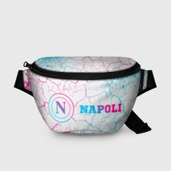 Поясная сумка 3D Napoli neon gradient style по-горизонтали