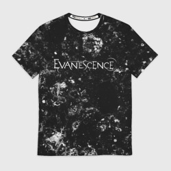 Мужская футболка 3D Evanescence black ice