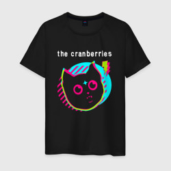 Мужская футболка хлопок The Cranberries rock star cat