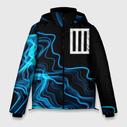 Мужская зимняя куртка 3D Paramore sound wave