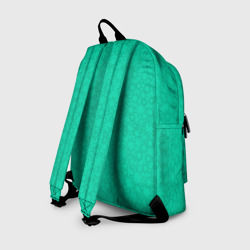 Рюкзак с принтом Паттерн звездочки для любого человека, вид сзади №1. Цвет основы: белый