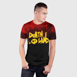 Мужская футболка 3D Slim Death land - Опасность в моём сердце - фото 2