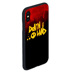 Чехол для iPhone XS Max матовый Death land - Опасность в моём сердце - фото 2