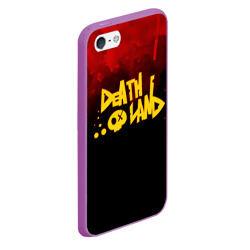 Чехол для iPhone 5/5S матовый Death land - Опасность в моём сердце - фото 2