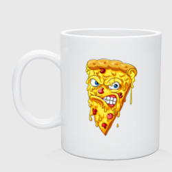 Кружка керамическая Pizza smile