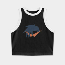 Женская укороченная майка-топ хлопок Гуррен-Лаганн Камина