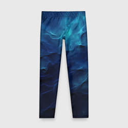 Детские леггинсы 3D Абстрактные волны глубины